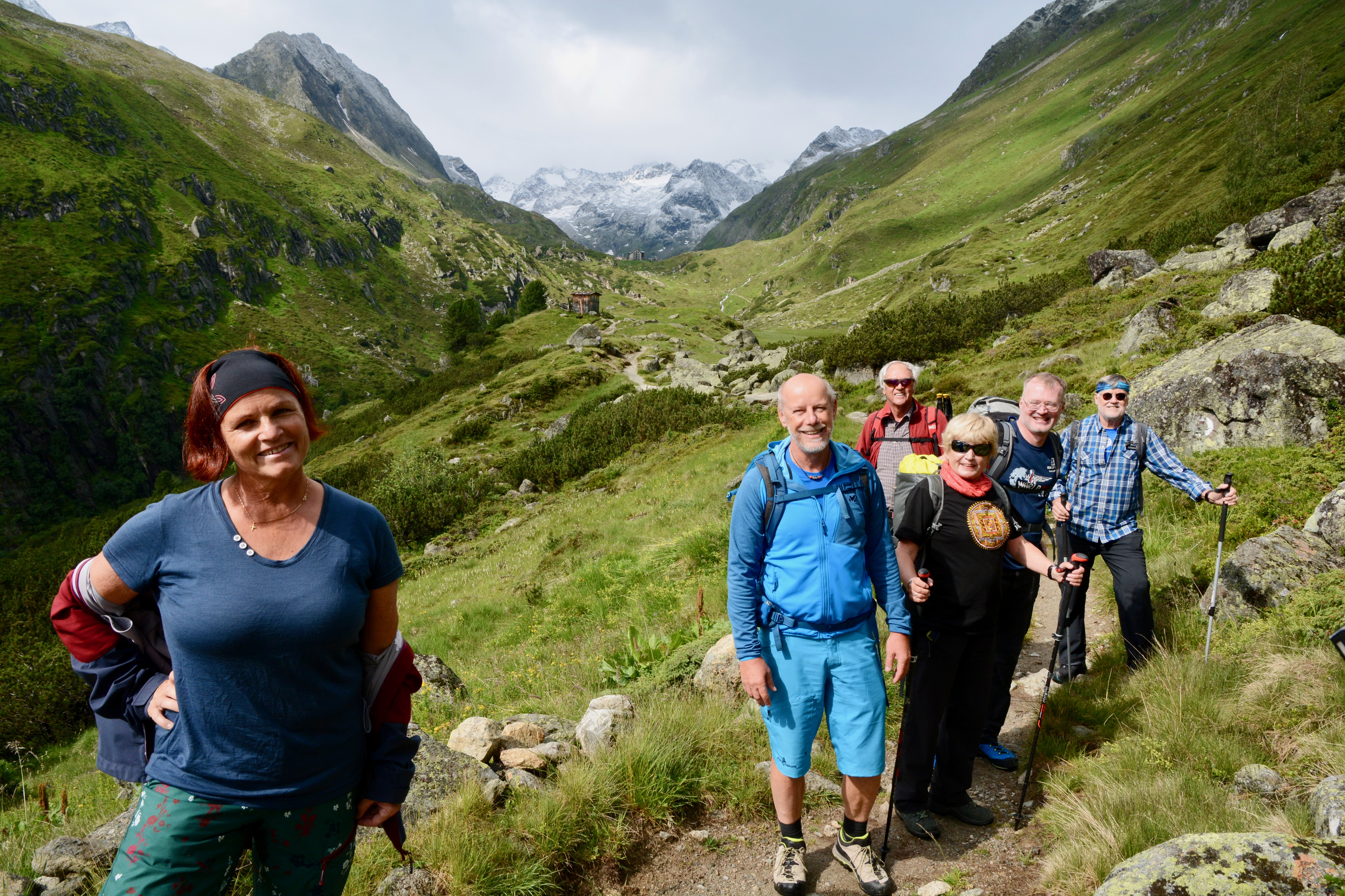 1. Sherpawanderung zur Franz Senn Hütte